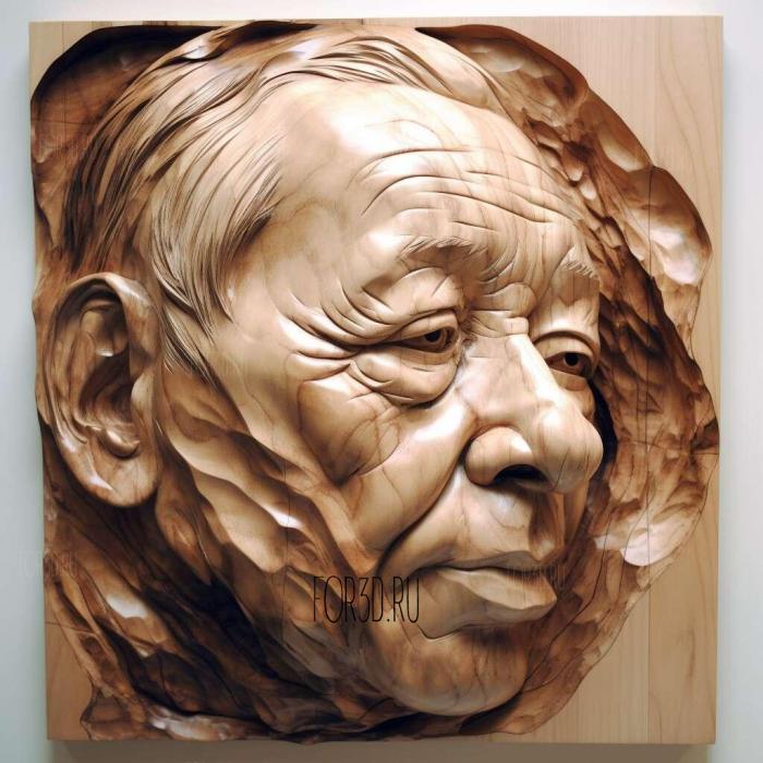 jenny saville 2 stl model for CNC